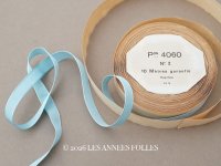 アンティーク グログランリボン 10m ベビーブルー 10mm幅  PON 4060 COL 56
