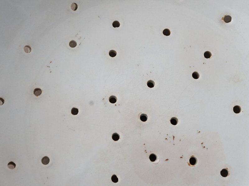 画像4: ＊蚤の市＊19世紀 アンティーク 水切りプレート  - LUNEVILLE  -