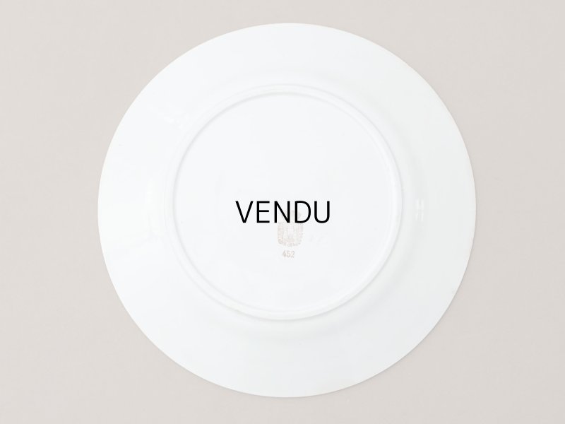 画像9: 1886〜1938年 アンティーク プレート 鈴蘭 - GIEN -