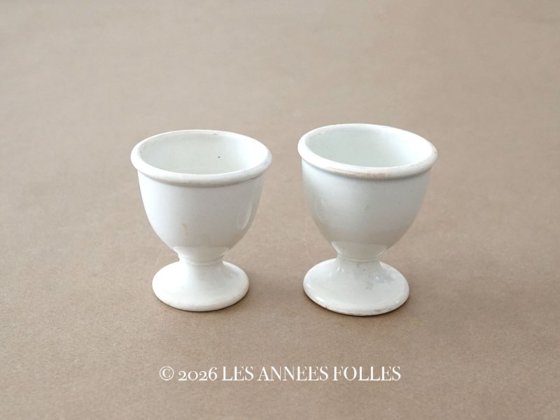 画像1: アンティーク エッグスタンド クレイユ・エ・モントロー - CREIL ET MONTEREAU -