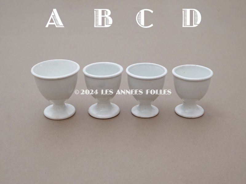 画像2: アンティーク エッグスタンド クレイユ・エ・モントロー - CREIL ET MONTEREAU -