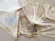 画像8: ＊蚤の市セット＊アンティーク ファンの骨組み 11点セット (8)