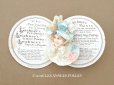 画像1: アンティーク 見開き型 パフュームカード PARFUMERIE THEATRALE L.Leichner's Fettpuder BERLIN (1)