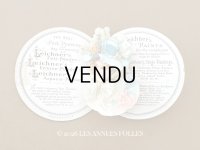 アンティーク 見開き型 パフュームカード PARFUMERIE THEATRALE L.Leichner's Fettpuder BERLIN