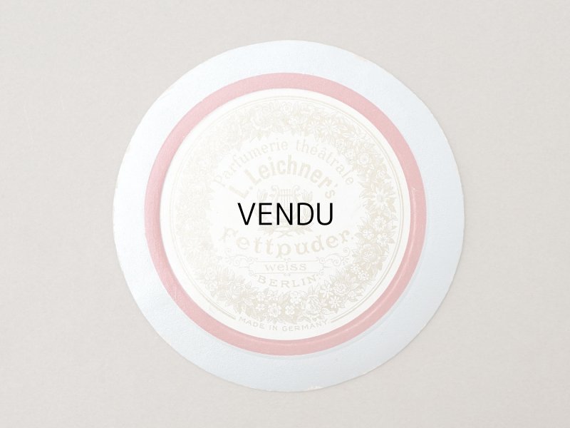 画像4: アンティーク 見開き型 パフュームカード PARFUMERIE THEATRALE L.Leichner's Fettpuder BERLIN