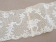 画像9: 18世紀 アンティーク 手編みのヴァランシエンヌレース 花模様 4m (9)