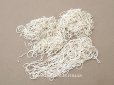 画像1: アンティーク シードビーズ エクリュガラス ビーズ 1cm=4.5〜5.5粒 50g (1)