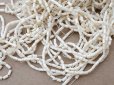 画像4: アンティーク シードビーズ エクリュガラス ビーズ 1cm=4.5〜5.5粒 50g (4)