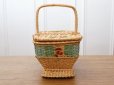 画像4: アンティーク  薔薇のパニエ ローズパニエ (4)