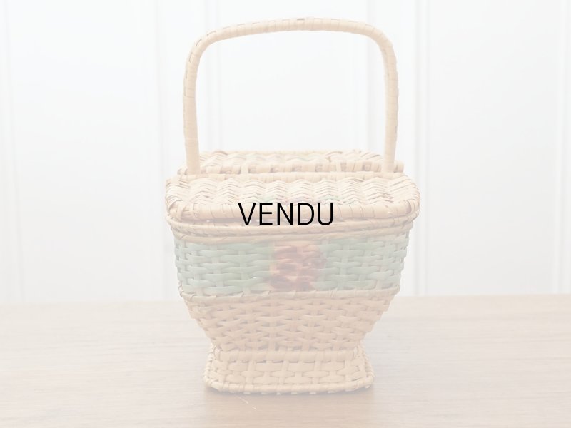画像5: アンティーク  薔薇のパニエ ローズパニエ