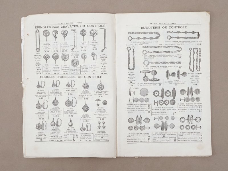 画像7: 【16周年セール対象外】1911年 アンティーク ボンマルシェ ジュエリーのカタログ Bijouterie - AU BON MARCHE -