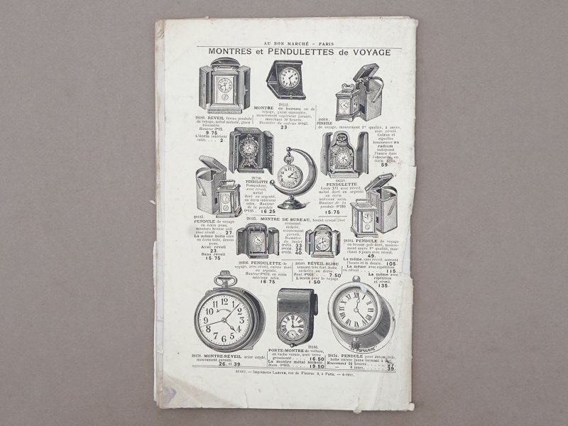 画像3: 【16周年セール対象外】1911年 アンティーク ボンマルシェ ジュエリーのカタログ Bijouterie - AU BON MARCHE -