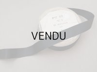 未使用 アンティーク シルク製 サテンリボン 5.74m 1.9cm幅 黒