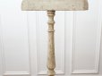 画像8: アンティーク ディスプレイスタンド オフホワイト パールリム 高さ 約47.5cm (8)