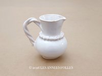 1930〜1950年 エミール・テシエ EMILE TESSIER クリーマー ミルクポット パールリム