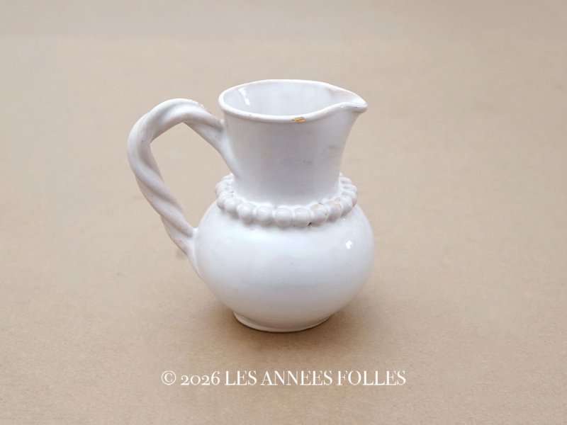 画像1: 1930〜1950年 エミール・テシエ EMILE TESSIER クリーマー ミルクポット パールリム