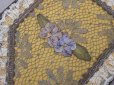 画像3: ＊蚤の市＊1920年頃 アンティーク ロココトリム＆レース付き ハンドミラー (3)