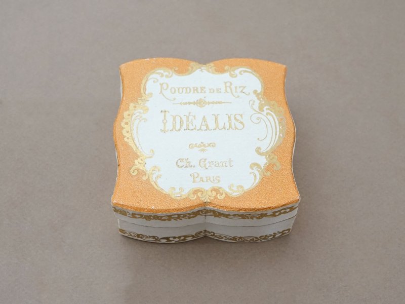 画像2: 未使用 アンティーク パウダーボックス IDEALIS - CH.GRANT PARIS -