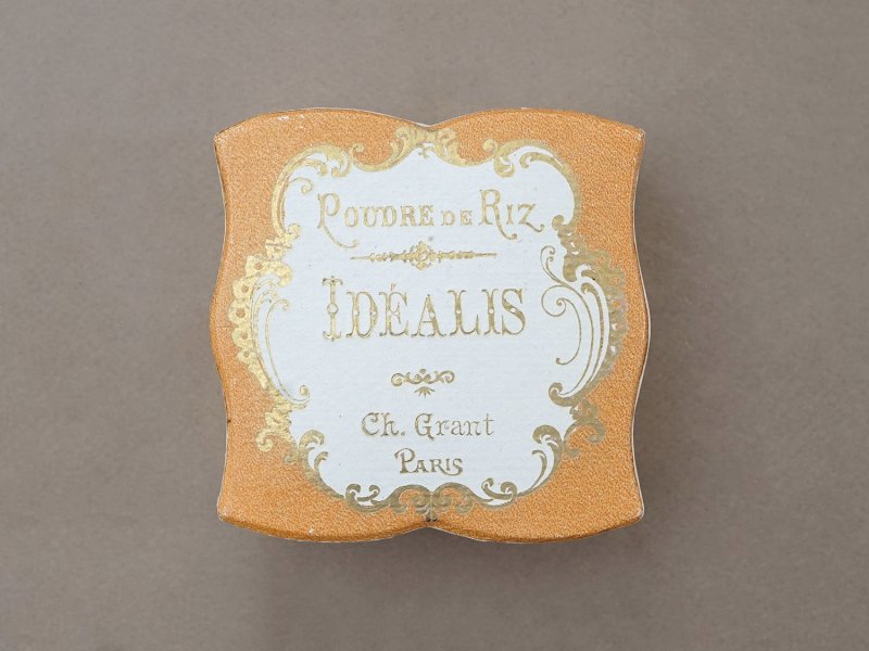 画像3: 未使用 アンティーク パウダーボックス IDEALIS - CH.GRANT PARIS -