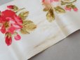 画像5: 19世紀 アンティーク シルク製 幅広リボン ベルベットの薔薇模様  175cm 13cm幅 (5)