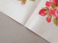 画像4: 19世紀 アンティーク シルク製 幅広リボン ベルベットの薔薇模様  175cm 13cm幅 (4)