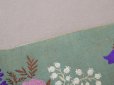 画像6: ＊蚤の市＊19世紀 アンティーク シルク製  花束の刺繍入り 幅広リボン 鈴蘭 1.9m (6)