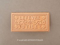 1902年 アンティーク『LU』カレンダー ウエハース型 GAUFRETTE VANILLE - LEFEVRE-UTILE -