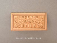 1902年 アンティーク『LU』カレンダー ウエハース型 GAUFRETTE VANILLE - LEFEVRE-UTILE -
