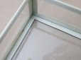 画像15: アンティーク 大きなジュエリーボックス ペールブルー リボン＆レース ガラスケース 20×20×7.5cm (15)