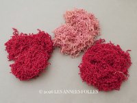 ＊蚤の市セット＊アンティーク 刺繍用 シルクベルベットの紐 3点セットシェニール糸 シュニーユ糸 