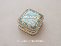 アンティーク 小さなパウダーボックス POUDRE DE RIZ MALACEINE - MONPELAS PARIS -