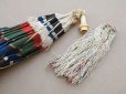 画像13: ＊蚤の市＊アンティーク 日傘 パラソル シルク製 格子柄 (13)