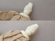 画像11: 19世紀末 アンティーク 日傘 パラソル 薔薇の彫刻i&モノグラム入り シルク製 キャメルベージュ  (11)