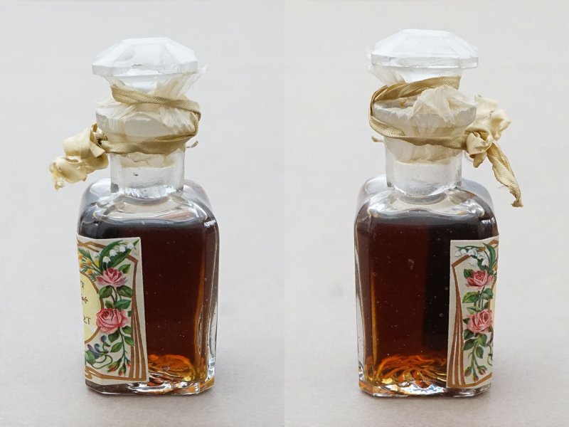 画像3: 1900年頃 アンティーク 未開封 パフュームボトル 鈴蘭＆薔薇＆菫＆ミモザ TRIPLE EXTRAIT LE ROI JEAN - BRUNO COURT GRASSE -