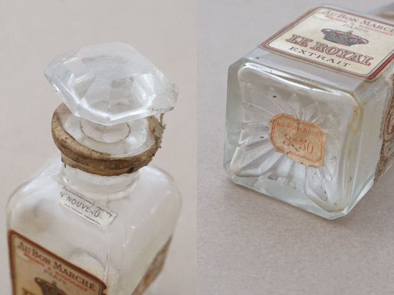 画像5: アンティーク 王冠のパフュームボトル LE ROYAL - AU BON MARCHE -