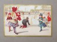 画像2: アンティーク クロモ  チュイルリー公園 LE BASSIN DES TUILERIES ボンマルシェ百貨店  -AU BON MARCHE- (2)