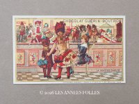 アンティーク クロモ 慈善バザー LA VENTE DE CHARITE - CHOCOLAT GUERIN-BOUTRON -