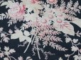 画像12: 19世紀末 アンティーク ナポレオン3世時代 コットン ファブリック 花模様  205 × 80cm (12)