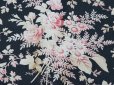 画像8: 19世紀末 アンティーク ナポレオン3世時代 コットン ファブリック 花模様  205 × 80cm (8)