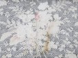 画像9: 19世紀末 アンティーク ナポレオン3世時代 コットン ファブリック 花模様  205 × 80cm (9)