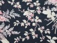 画像5: 19世紀末 アンティーク ナポレオン3世時代 コットン ファブリック 花模様  205 × 80cm (5)