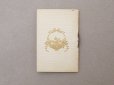 画像4: 1913年 アンティーク ローズパニエ＆薔薇のガーランド 小さなカレンダーのカルネ  - CHOCOLAT MASSON - (4)