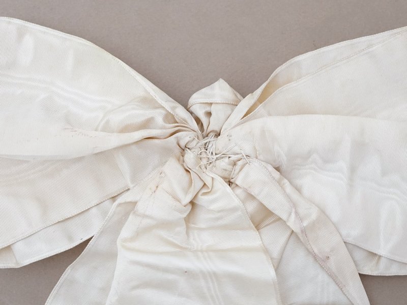 画像11: ＊蚤の市＊1899年 アンティーク 初聖体の腕章 ハンドペイント プルミエール・コミュニオン