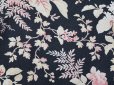 画像4: 19世紀末 アンティーク ナポレオン3世時代 コットン ファブリック 花模様  205 × 80cm (4)
