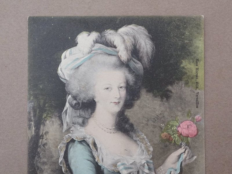 画像3: 1900年頃 未使用 アンティークポストカード  マリー・アントワネット Musee de Versailles Marie-Antoinette , par Vigee Lebrun
