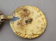 画像4: 19世紀 アンティーク バックル 薔薇のハンドペイント エナメル加工 (4)