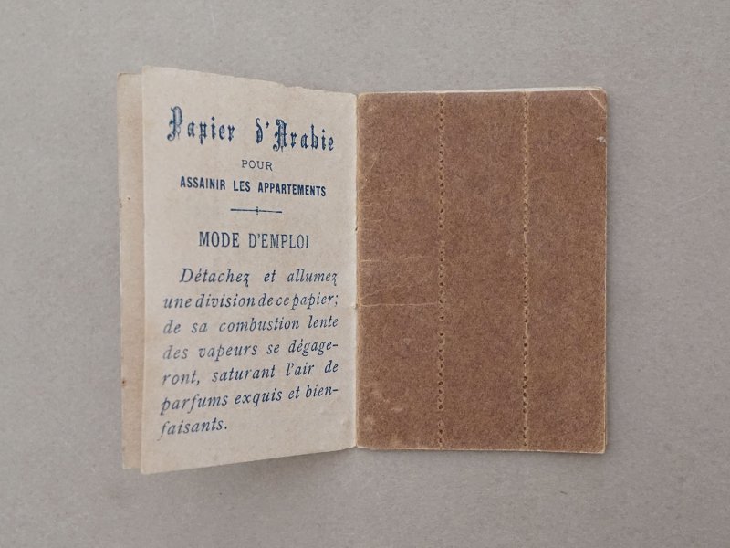 画像5: 1890年頃 アンティーク カルネ PAPIER D'ARABIE  VELOUTINE - CH.FAY PARIS  -