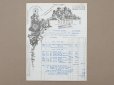 画像2: 1923年 アンティーク パフュームリー VIOLET の請求書  天使＆女王蜂 - VIOLET PARIS - (2)