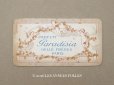 画像1: アンティーク パフュームカード PARADISIA - GELLE FRERES PARIS - (1)