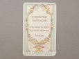 画像1: 1900年頃 アンティーク パフュームカード  - CREME SIMON PARIS - (1)